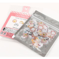 Mode Kawaii Transparent Mini Candy Vinyl Aufkleber Pack